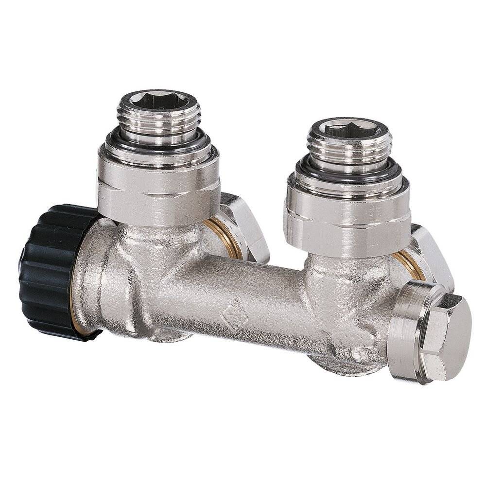 IMI Heimeier Ventil Multilux Zweirohr Eck, für Rp 1/2" Innengewinde und G 3/4" Außengewinde