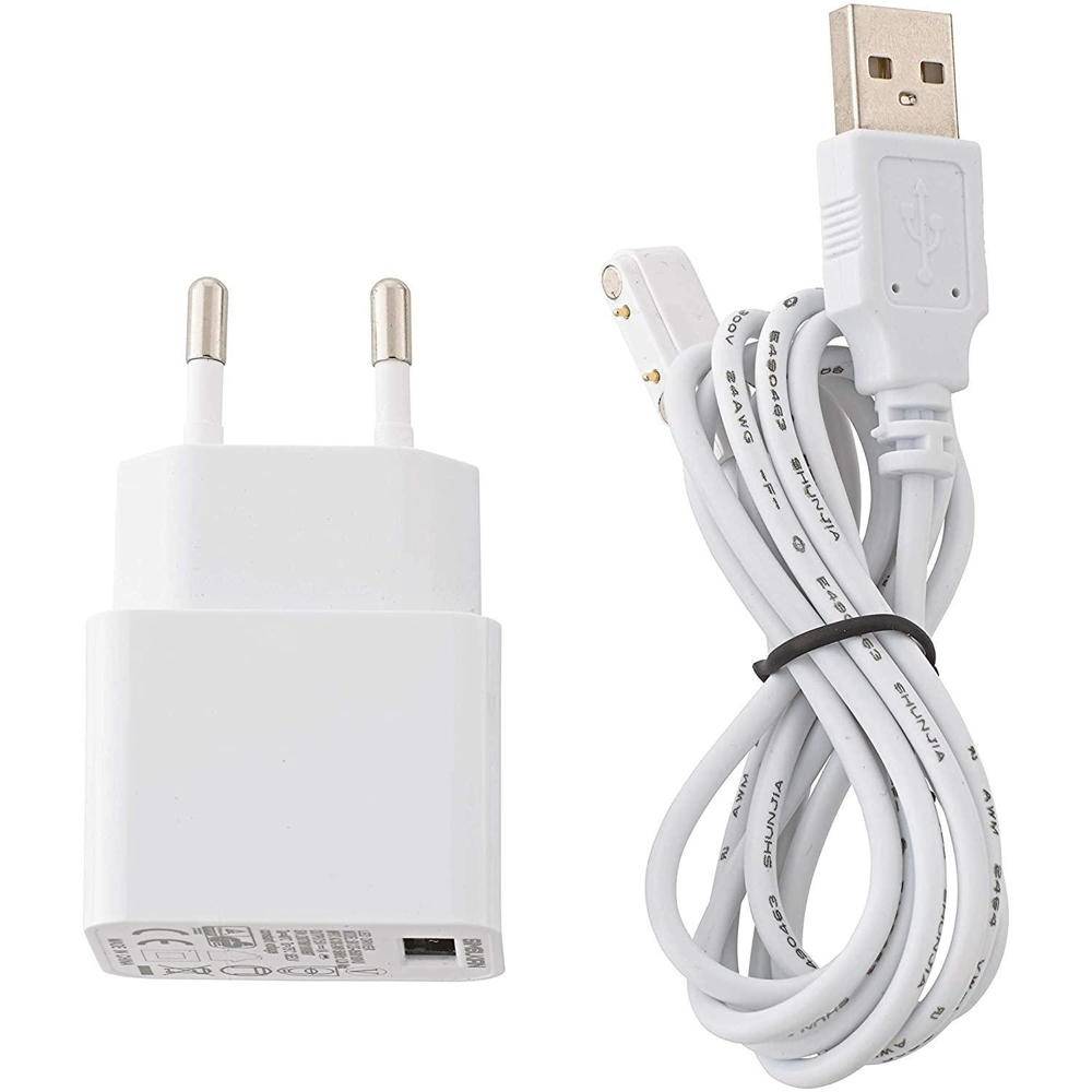 Easy-Connect Ladekabel inkl Netzteil Nuindie in Weiß