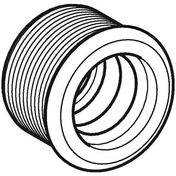 Geberit Steckdichtung Siphonanschlusswinkel d50/32mm, 1 Stk.