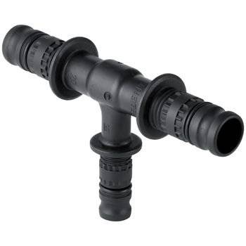 Geberit Mepla T-Stück reduziert PVDF, D 50mm, D1 26mm, D2 626317005