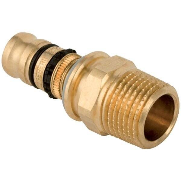 Geberit GE Mepla Übergang, Außengewinde, RG, d20mm, R3/4, 1 Stk.