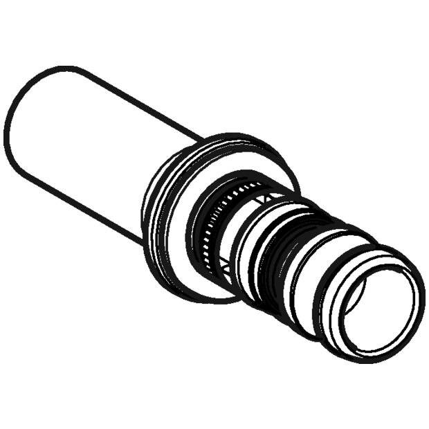 GEBERIT Mepla Übergang auf Mapress mit Einschubende Rg d16-15