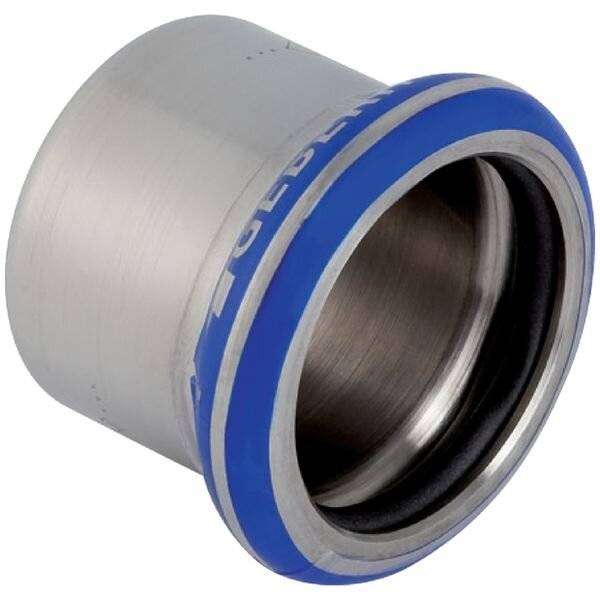 Geberit Edelstahl-Kappe Mapress, Ø35mm, Pressmuffe, CIIR-Dichtring, CrNiMo-Stahl, 1 Stk.