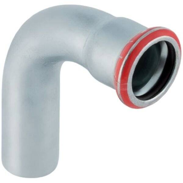 Geberit GE Mapress, C-Stahl Bogen, 90 Grad, d35mm, eins. Einschubende, verzinkt, 1 Stk.