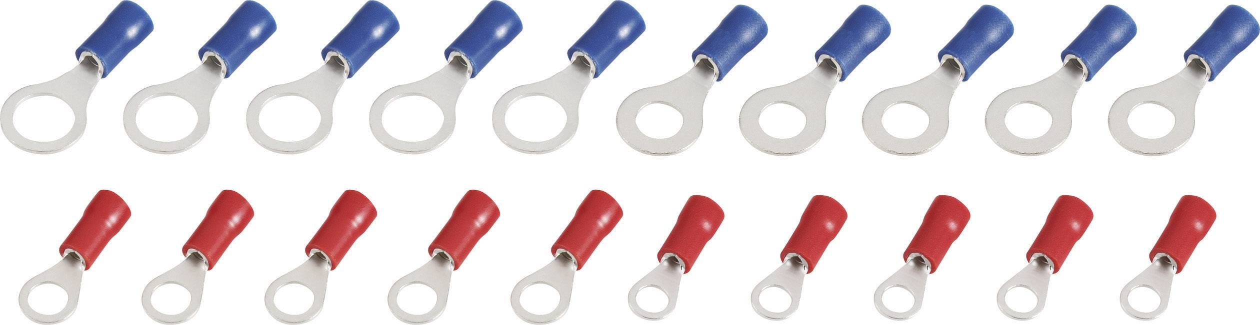 323004 Quetschverbinder-Sortiment 0.205mm² 2.50mm² Rot, Blau 20St.