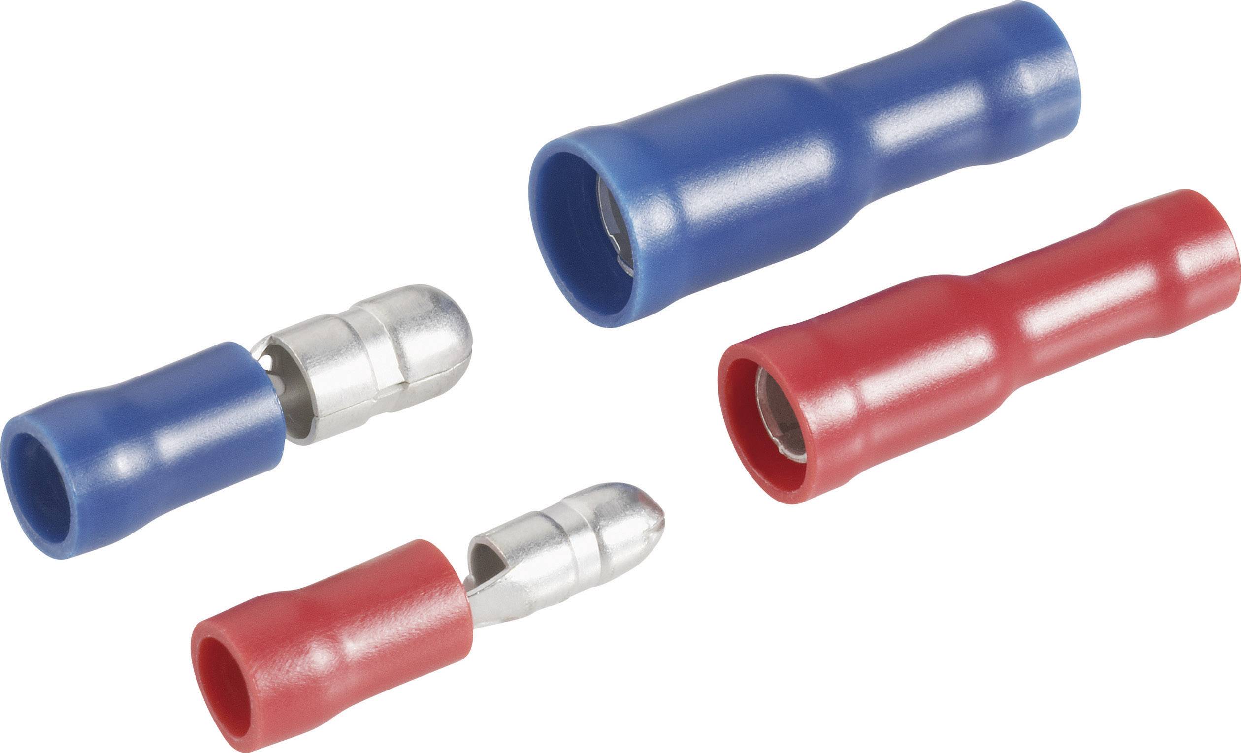 323005 Quetschverbinder-Sortiment 0.205 mm² 2.50 mm² Blau, Rot 20 St.
