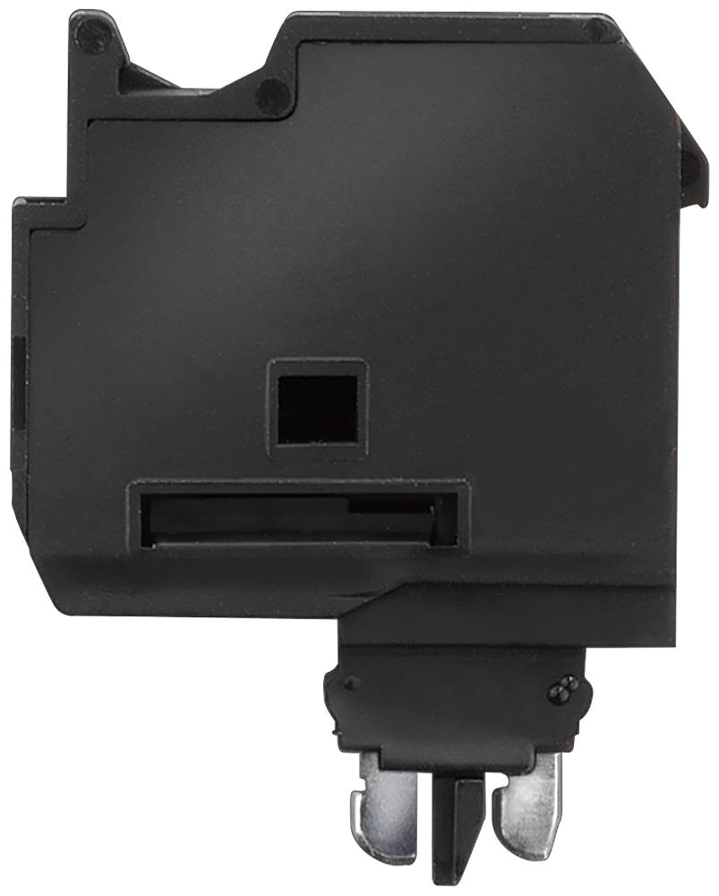 Sicherungsstecker, einsetzbar in allen Grundtrennklemmen mit Federzuganschluss, 2,5-4mm², Standard und kompakte Bauart