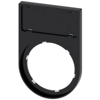 Siemens Schildträger flach abgerundet 3SU1900-0AR10-0AA0 - Schwarz Siemens Schildträger flach abgerundet 3SU1900-0AR10-0AA0 - Schwarz