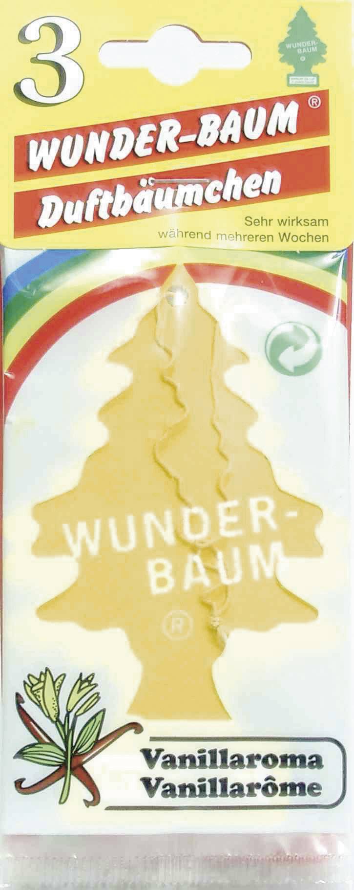 Wunder-Baum Duftkarte Vanille 3St.