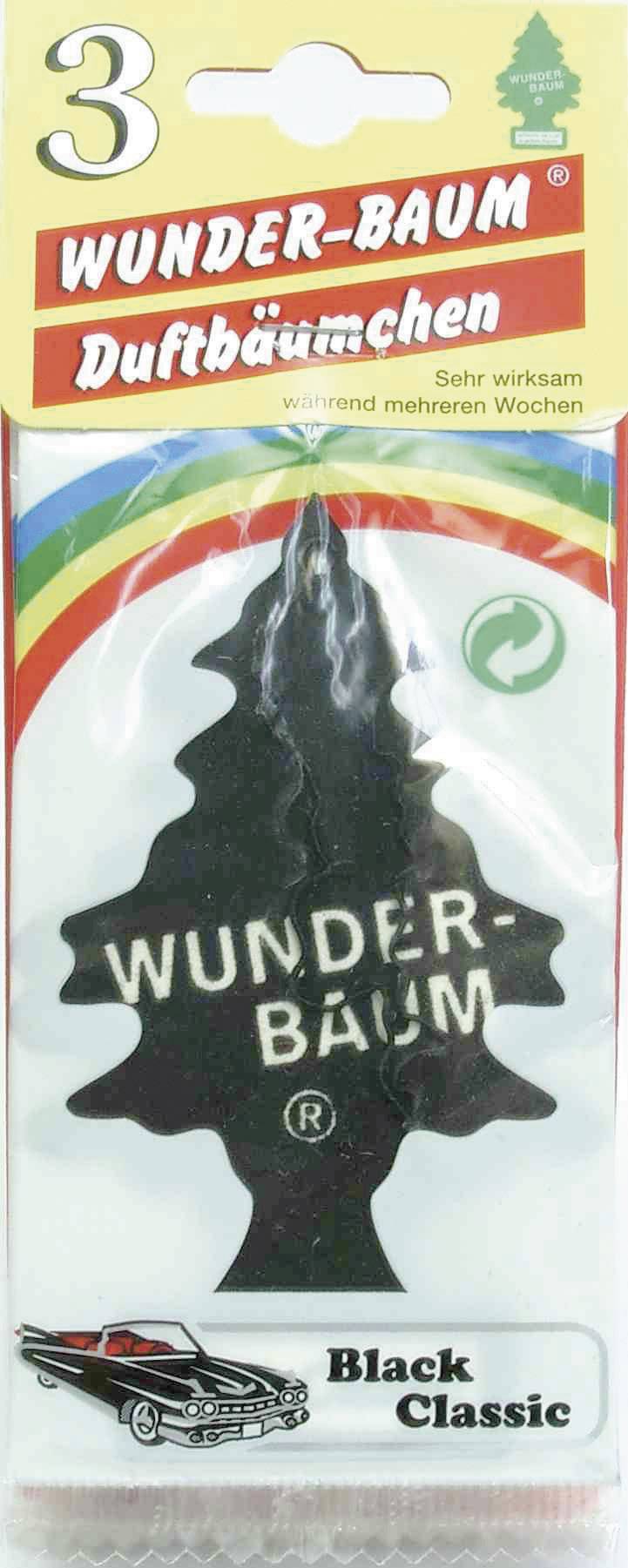 WUNDERBAUM Duftkarte 171239 Black Ice 3 St.