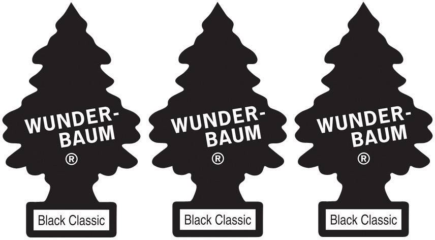 WUNDERBAUM Duftkarte 171239 Black Ice 3 St.