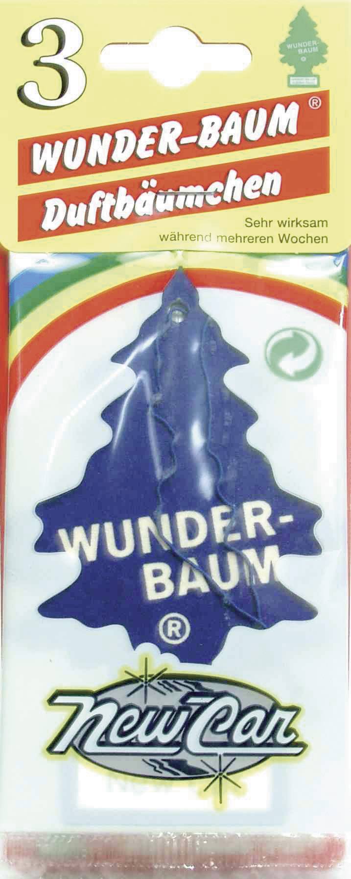 WUNDERBAUM Duftkarte 171214 New Car 3 St.