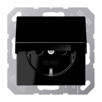 Jung SCHUKO Steckdose A 1520 NKL SW Jung SCHUKO Steckdose A 1520 NKL SW