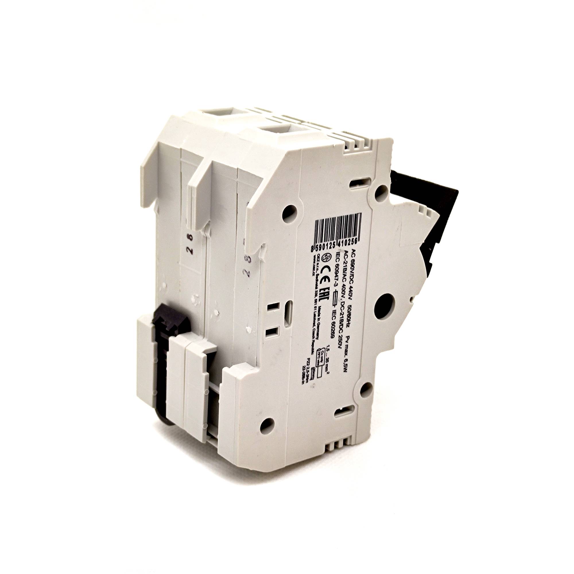 Sicherungs-Lasttrennschalter 2-polig In: 63A, AC 690V / DC 440V Haupt- Leitungsschutz-Schalter für Wallbox, OPVP14