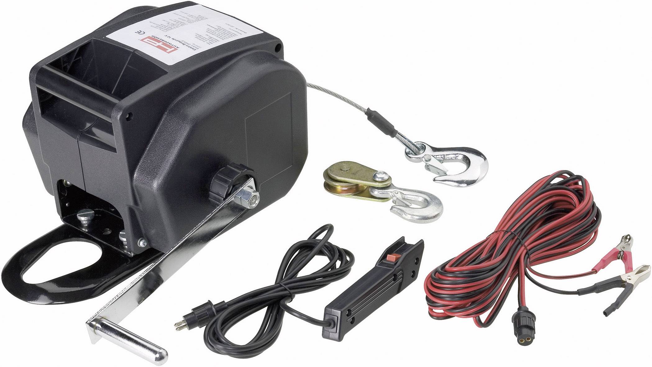 HP Autozubehör Seilwinde 20601 Zugkraft (stehend)=900kg Zugkraft (rollend)=2700kg Kabel-Fernbedienung