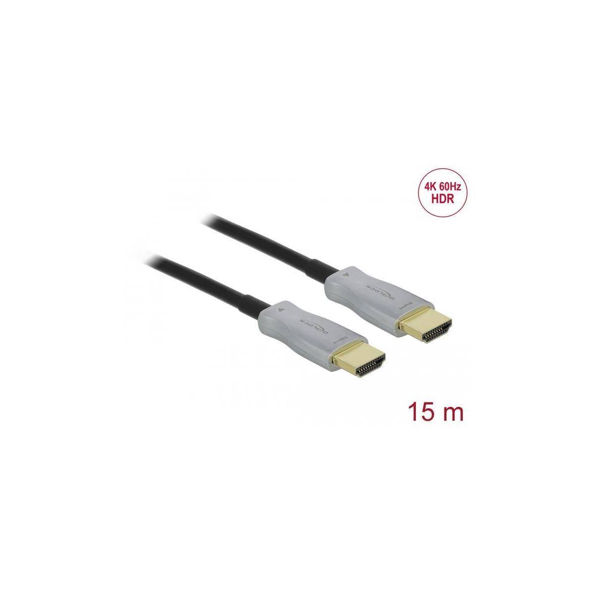 Aktives Optisches Kabel HDMI 4K 60 Hz, 15 m