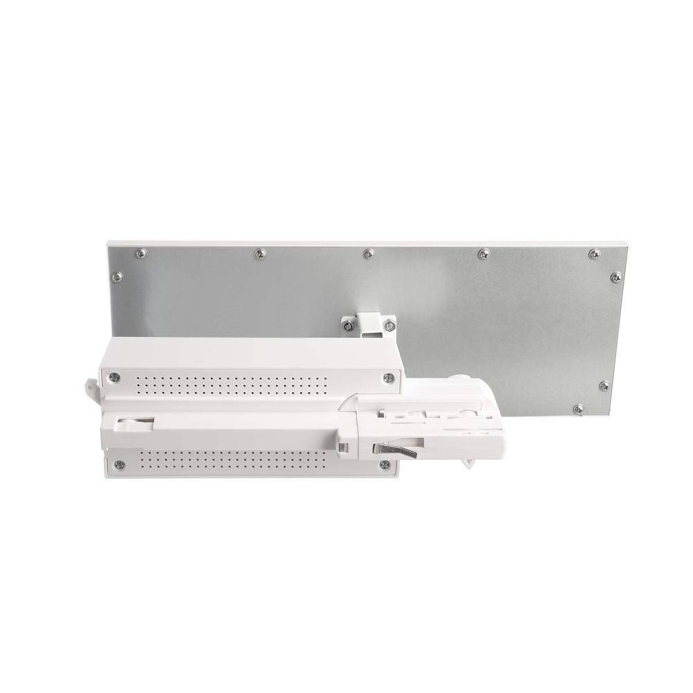 LED 3-Phasen Schiensystem Panel Track Light in Verkehrsweiß 20W 2200lm 4000K