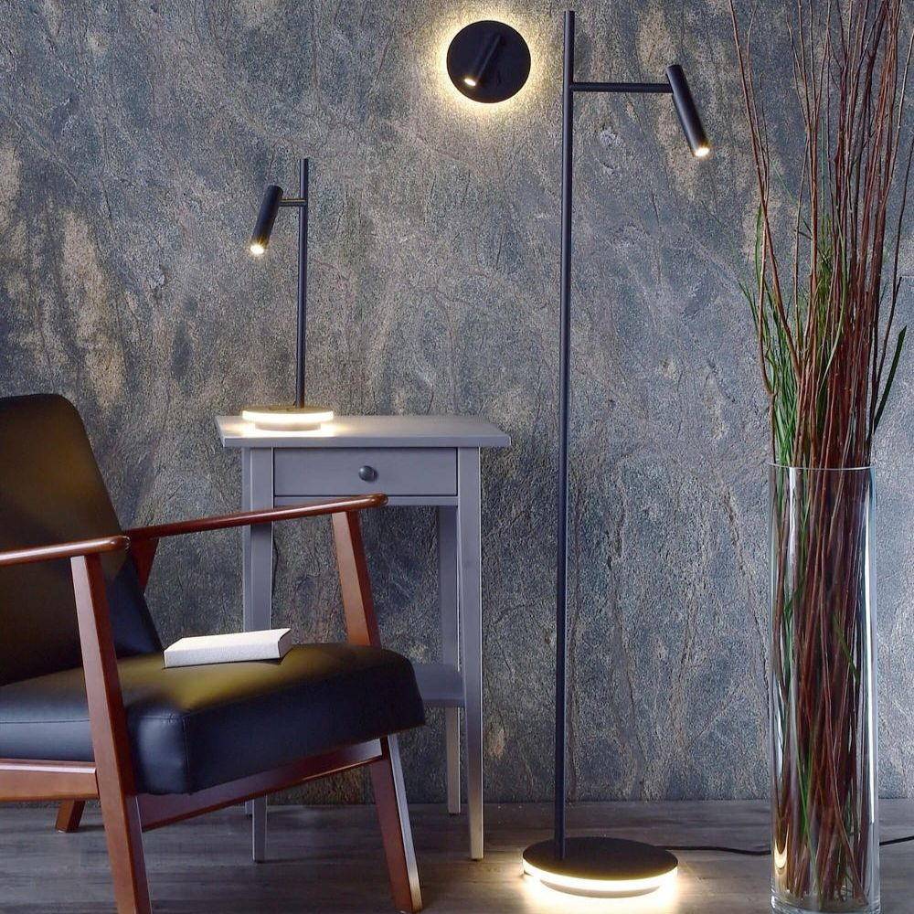 LED Tischleuchte Brahe in Schwarz 8,5W 370lm