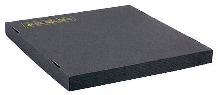 ESD Deckel 10-TSCD für 10-TSC, schwarz, 287 x 177 x 50 mm