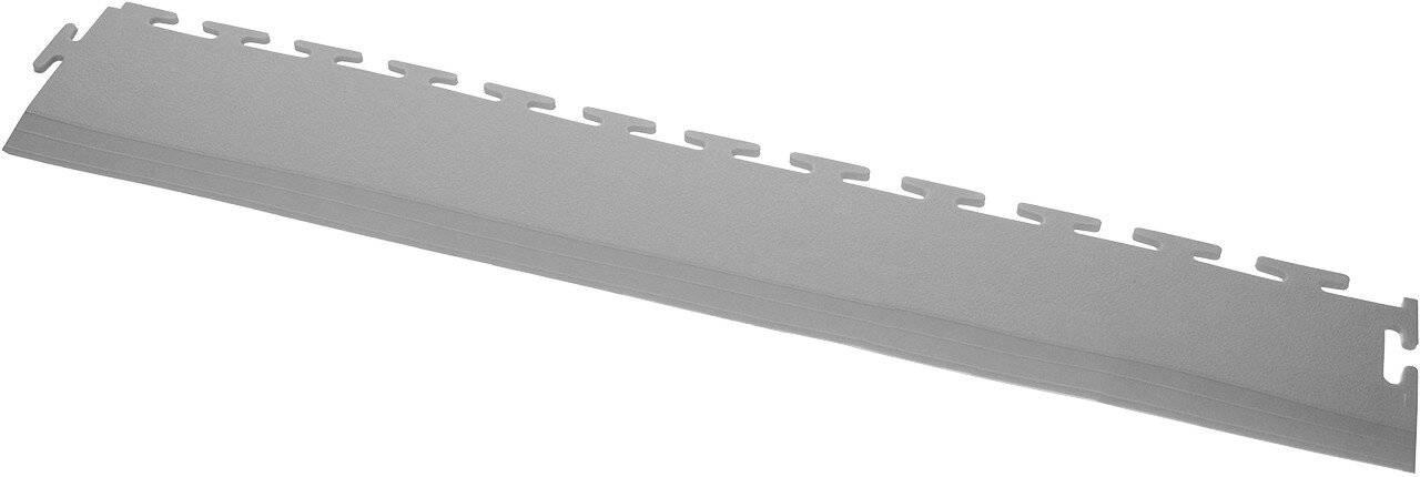 PVC Bodenrampe, T-Lock, hellgrau, 500 x 90 x 7 mm, 1 Stück