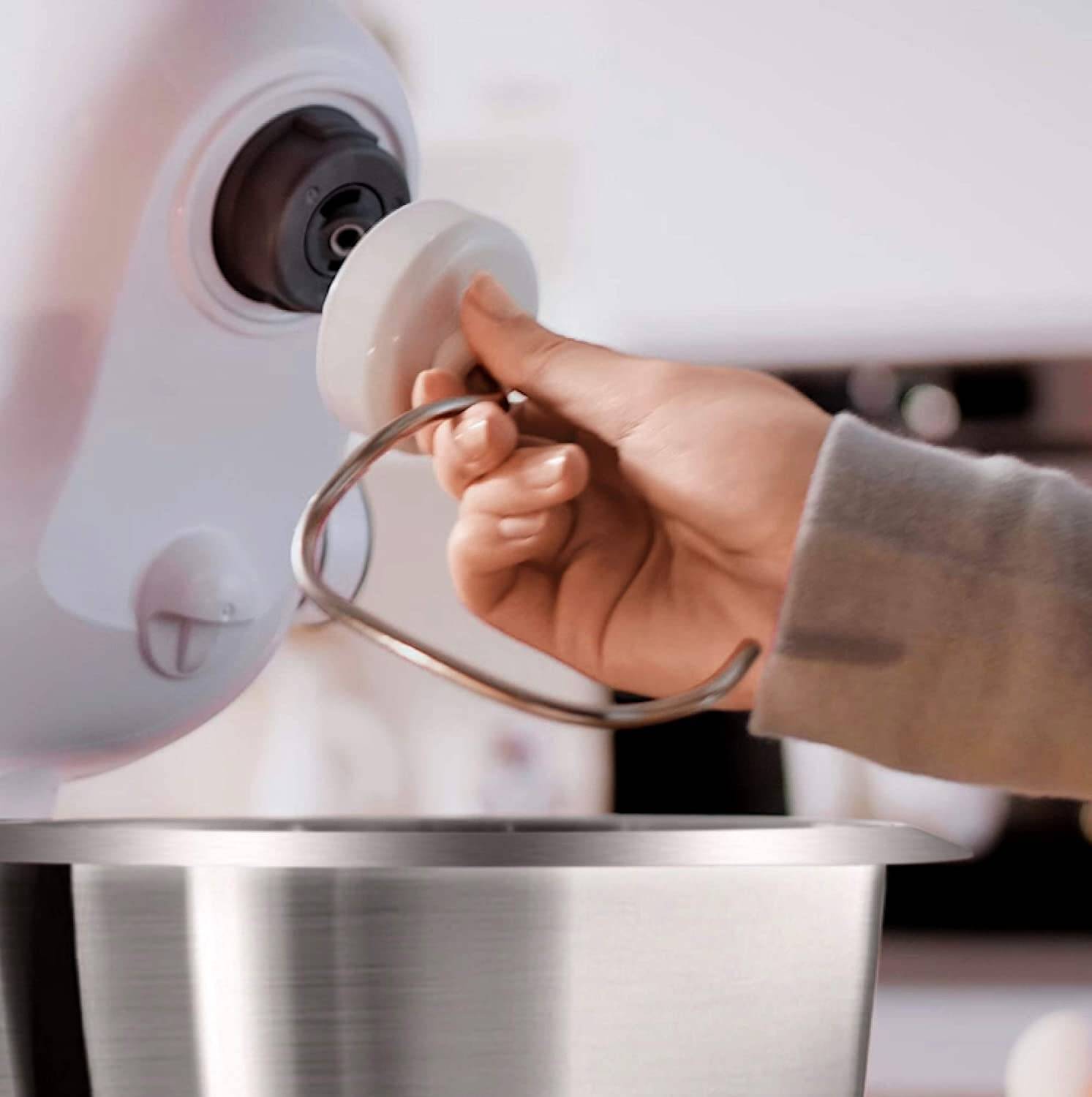 Bosch MUMS2EW 00 Küchenmaschine 700 W, 3,8 L Edelstahlschüssel, 4 Arbeitsstufen