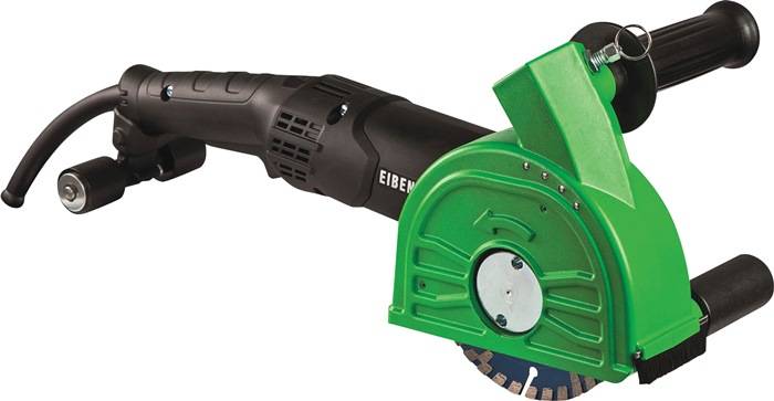 Mauernutfräse EMF 125.2 06703000 Nennaufnahme 1700 W Nenndrehzahl 7500 U/min Scheiben-Ø 125 mm Nutbreite 7-30 mm Frästie