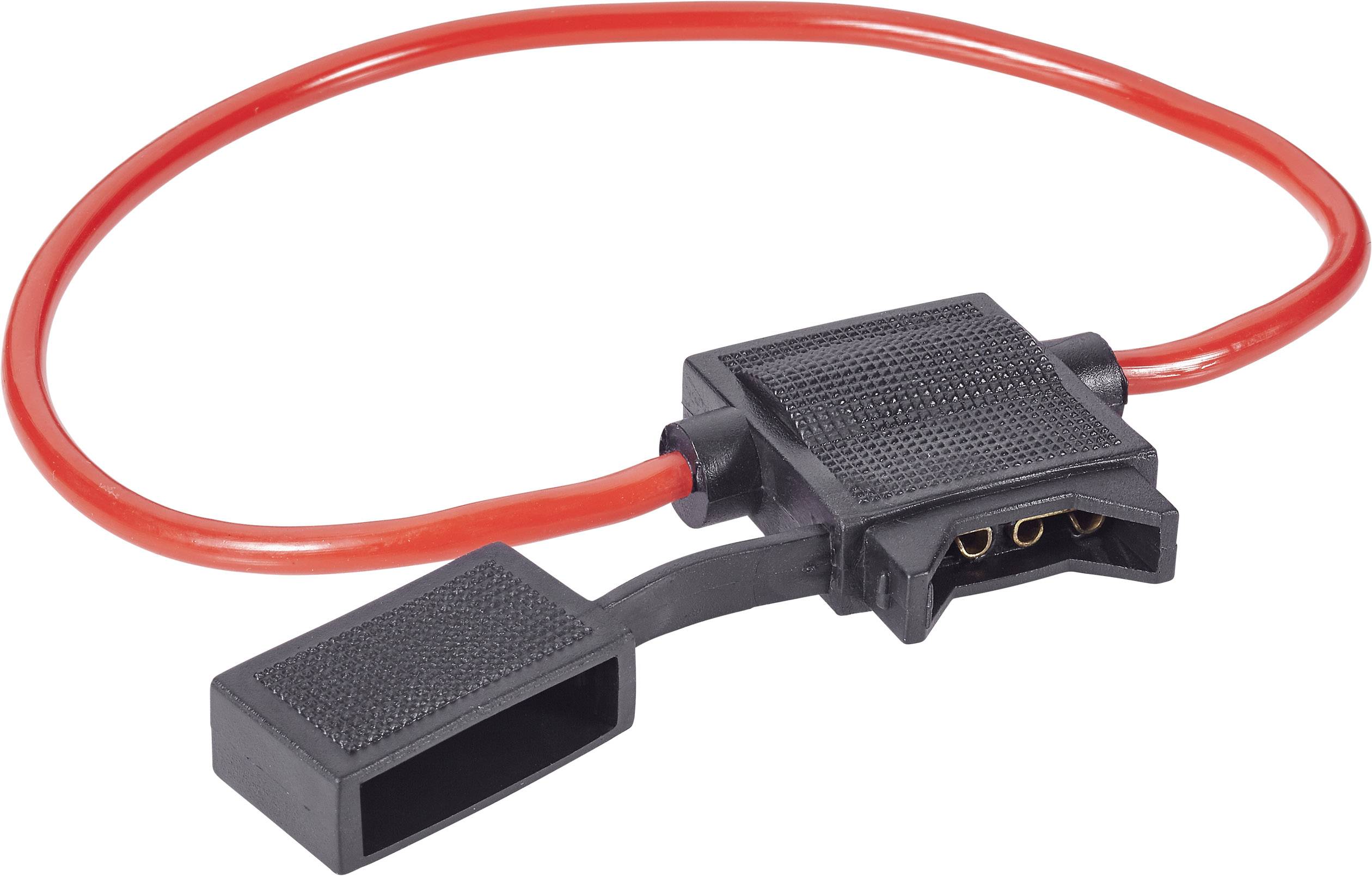 AIV Kfz Flachsicherungs-Halter Flachsicherung Standard Pole 1 20A 2.5mm² 1St.