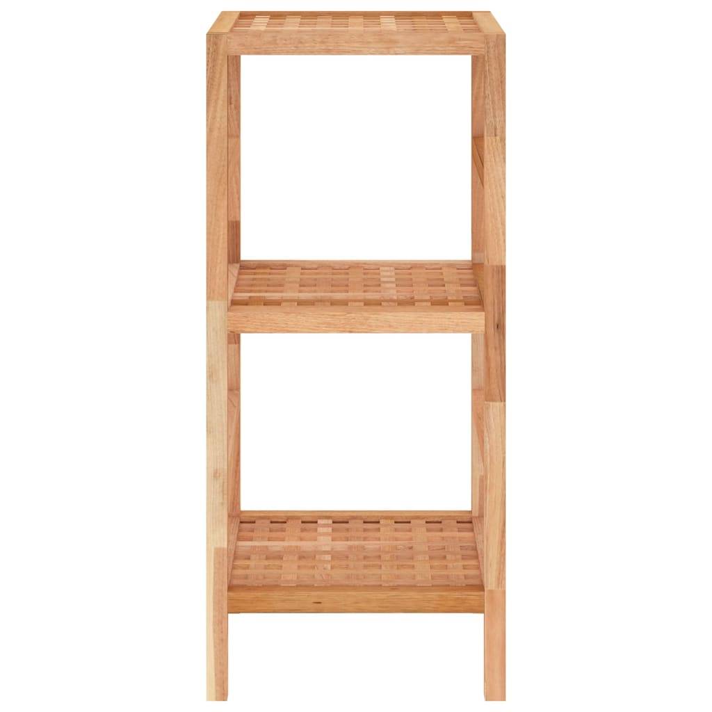 vidaXL Badregal 35,5x35,5x79 cm Massivholz Nussbaum