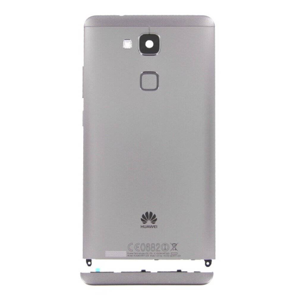 für Huawei Mate 7 Akkudeckel Backcover Schwarz Kameraglas Rückseite
