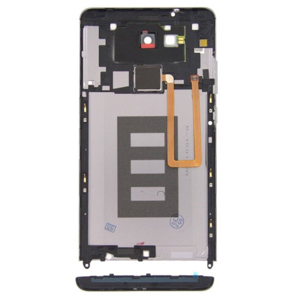 für Huawei Mate 7 Akkudeckel Backcover Schwarz Kameraglas Rückseite