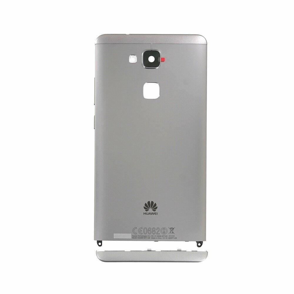 für Huawei Mate 7 Akkudeckel Backcover Schwarz Kameraglas Rückseite