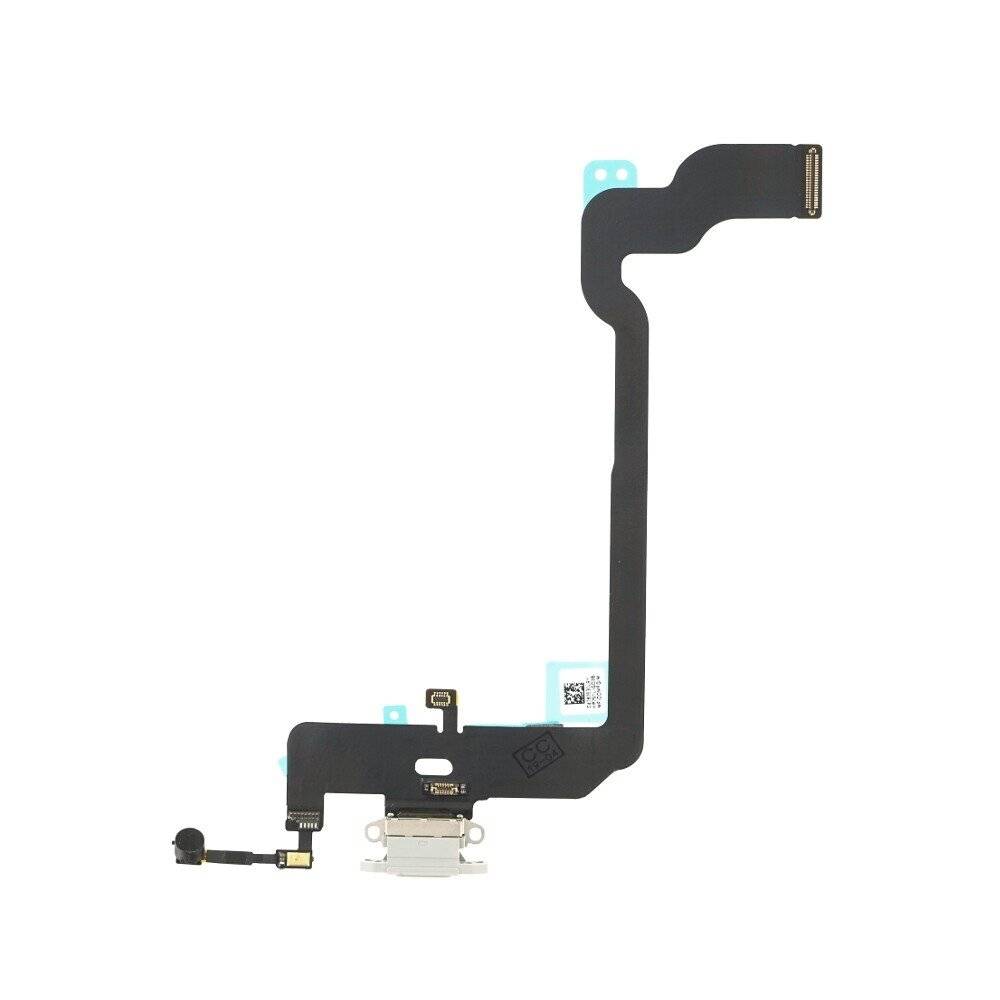 Ladebuchse für iPhone XS Weiß Dock Connector Flex
