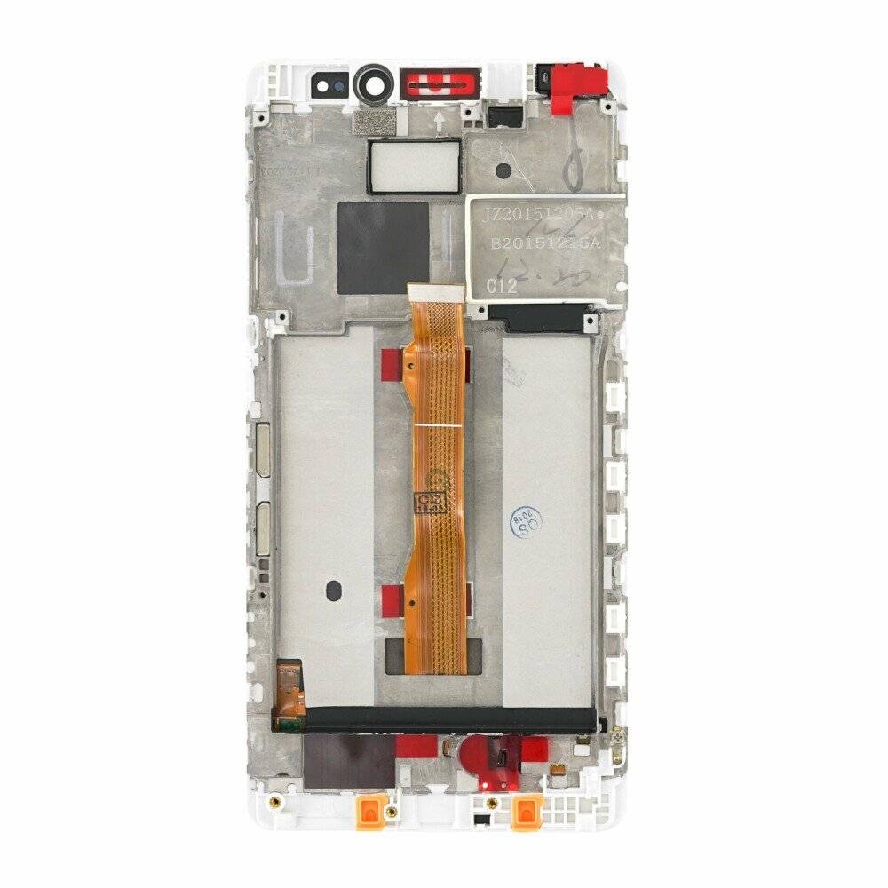 Display für Huawei Mate S LCD + Rahmen Weiß Bildschirm Touch