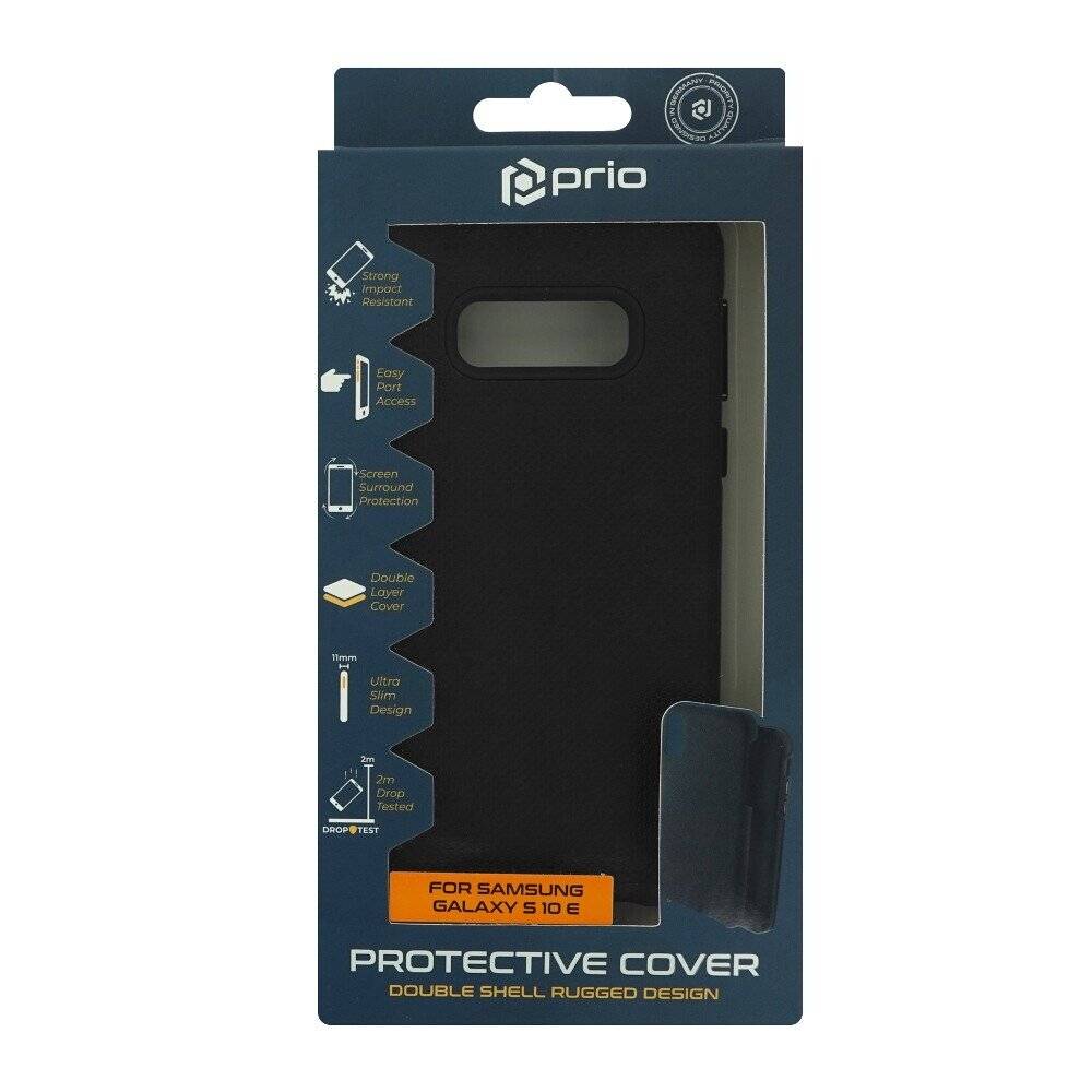 Prio Schutzhülle für Samsung S10e schwarz