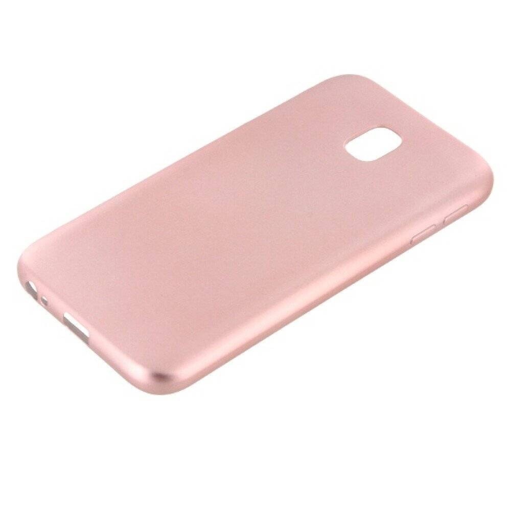 Original TPU Handyhülle für Samsung Galaxy J3 2017 Rose Gold 8284