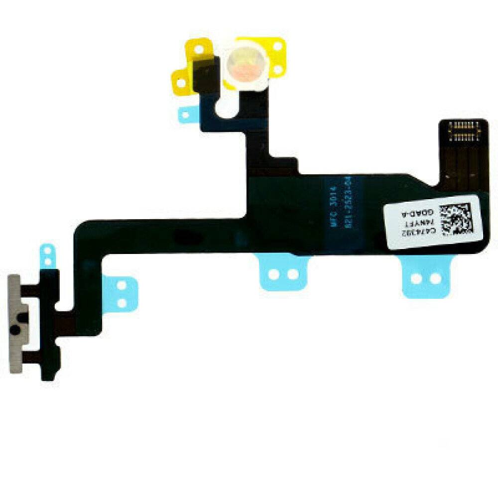 Lautsprecher für Apple iPhone 6 Flexkabel Power mit Mikrofon & Blitz