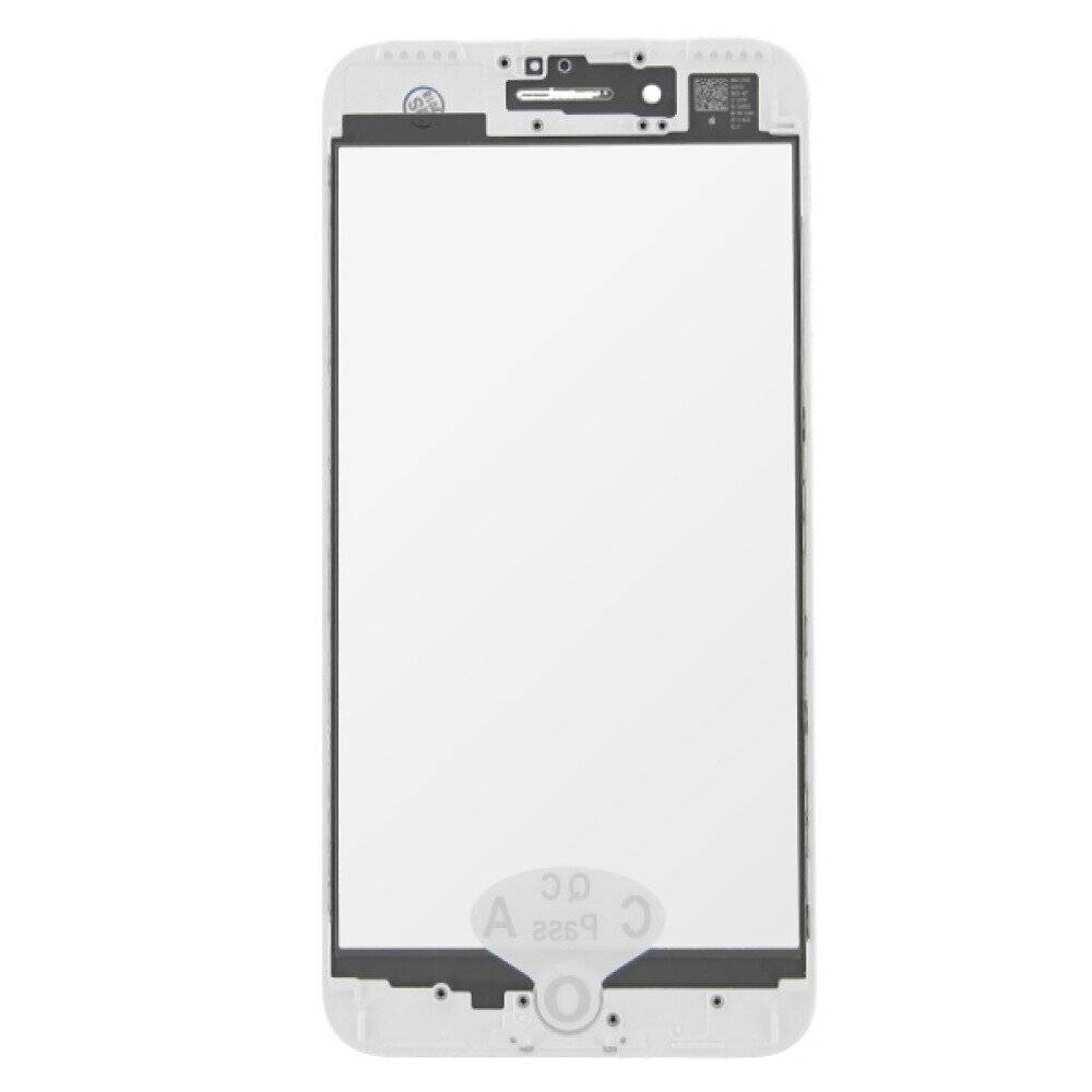 Touchscreen für iPhone 7 Plus LCD + Rahmen Weiß Bildschirm