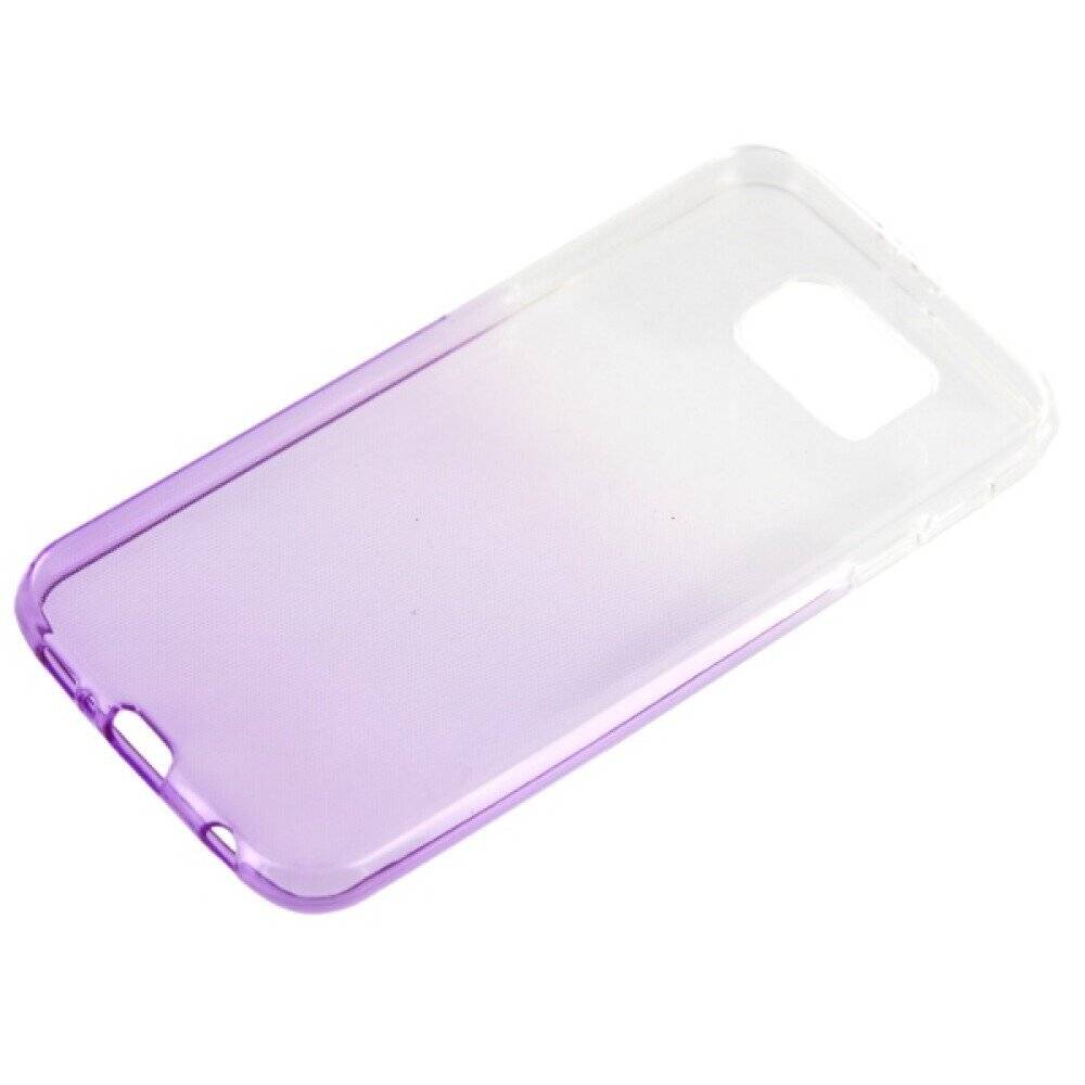 TPU Handyhülle für Samsung Galaxy S6 Violett Schutz Tasche