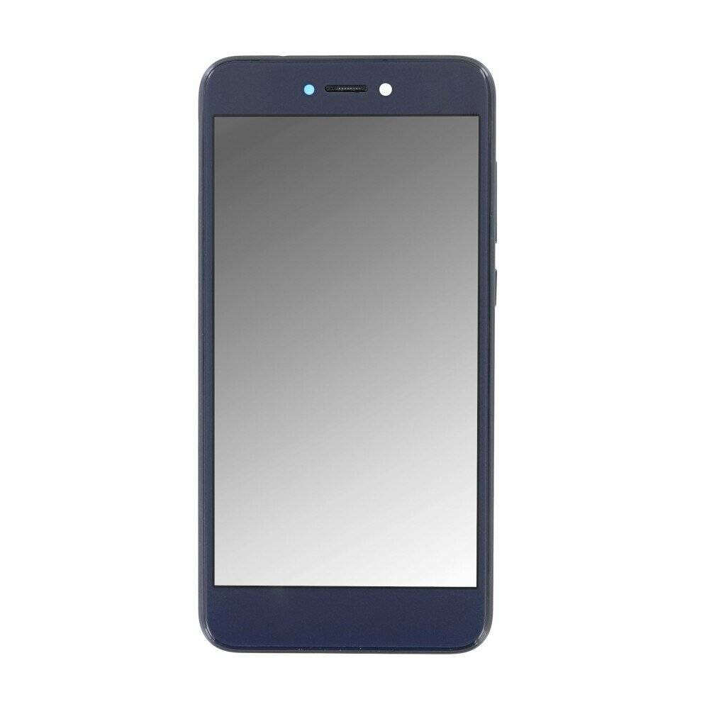 Display für Huawei P8 Lite 2017 LCD + Rahmen blau, Touch Bildschirm