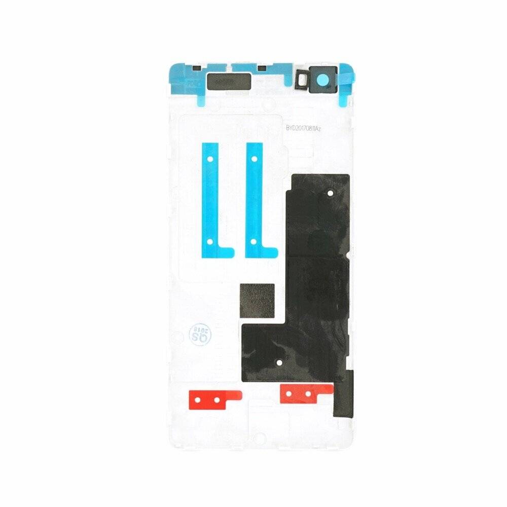 Original für Huawei P8 Lite Akkufachdeckel 02350GKS Weiß Rückseite