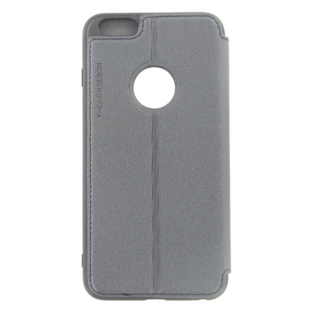 Original Magnet Flip Case Handyhülle für iPhone 6/6s Plus Schwarz Schutz Tasche