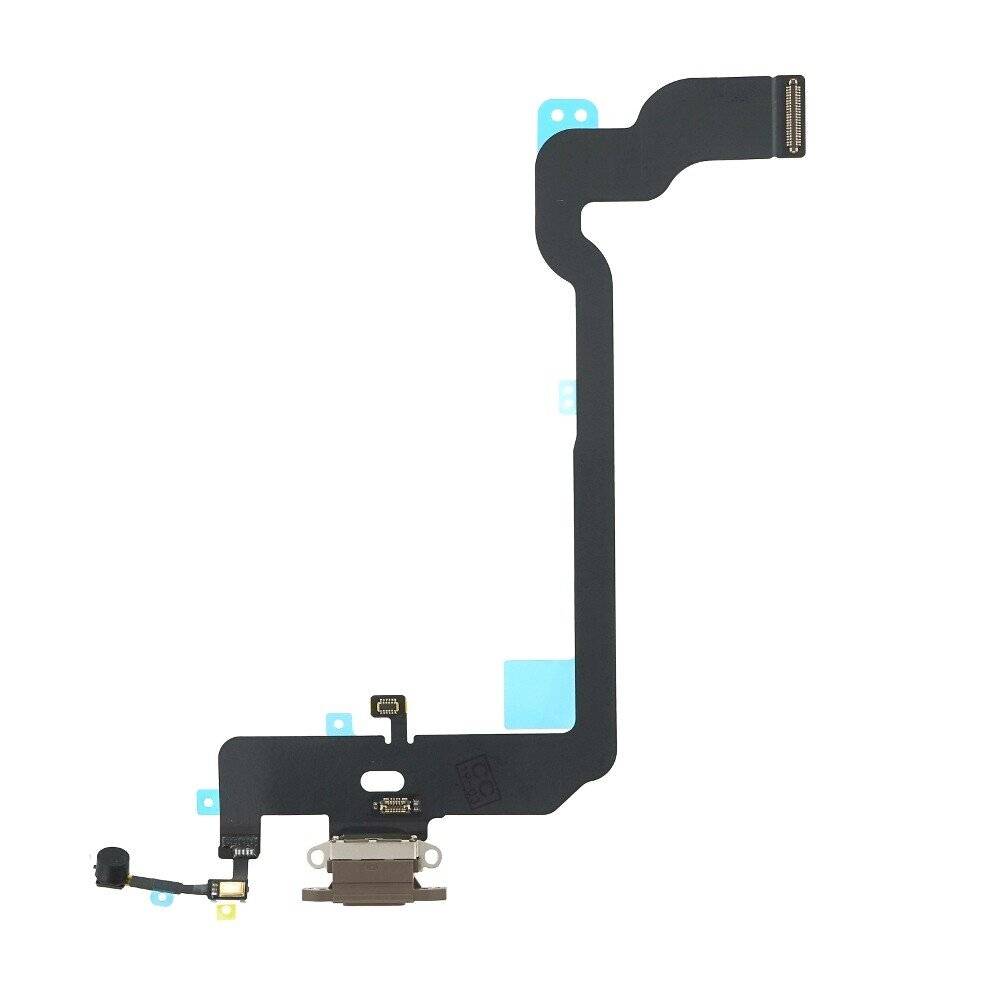 Ladebuchse für iPhone XS Gold Dock Connector Flex