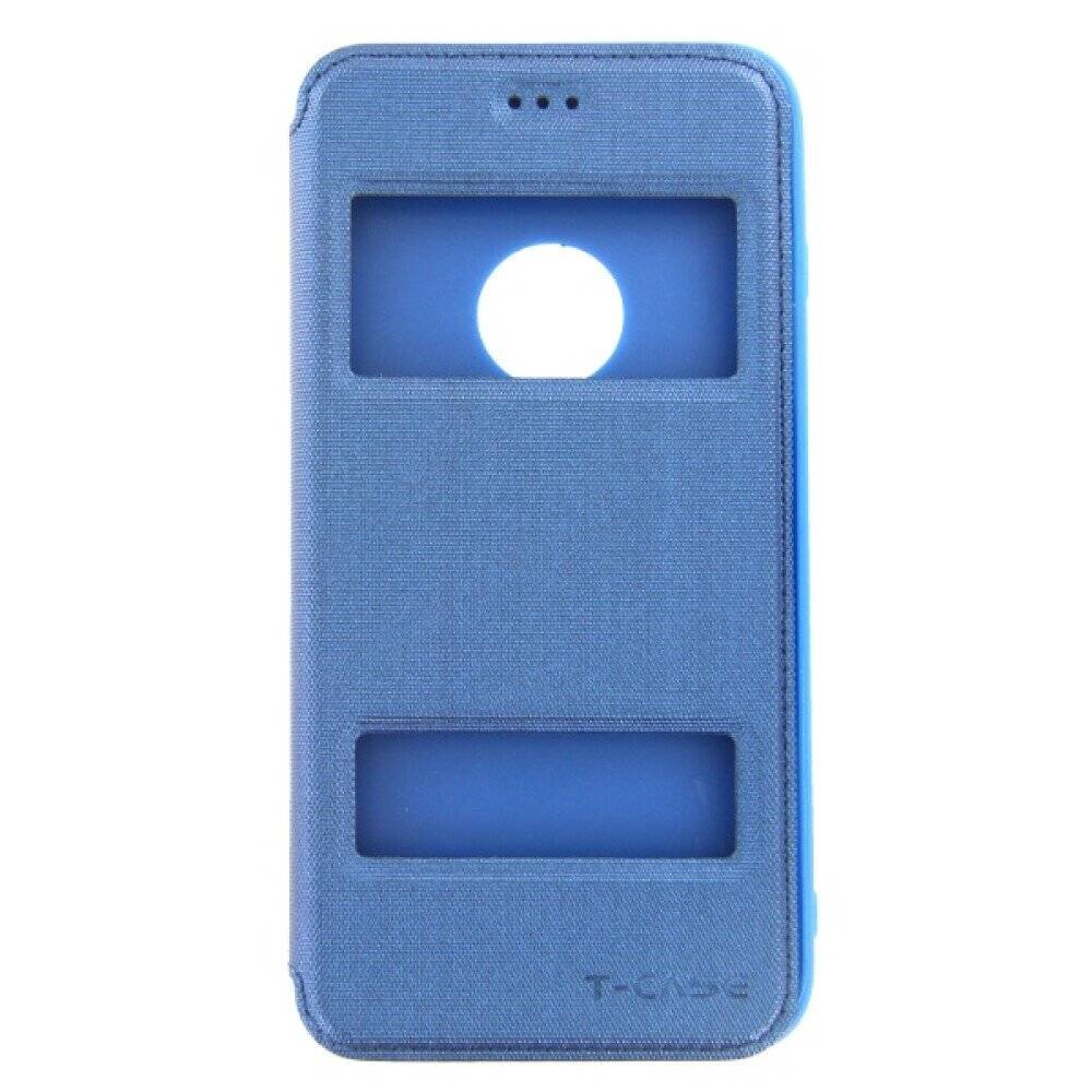 Original Magnet Flip Handyhülle für iPhone 6/6s Plus Blau Schutzhülle Tasche