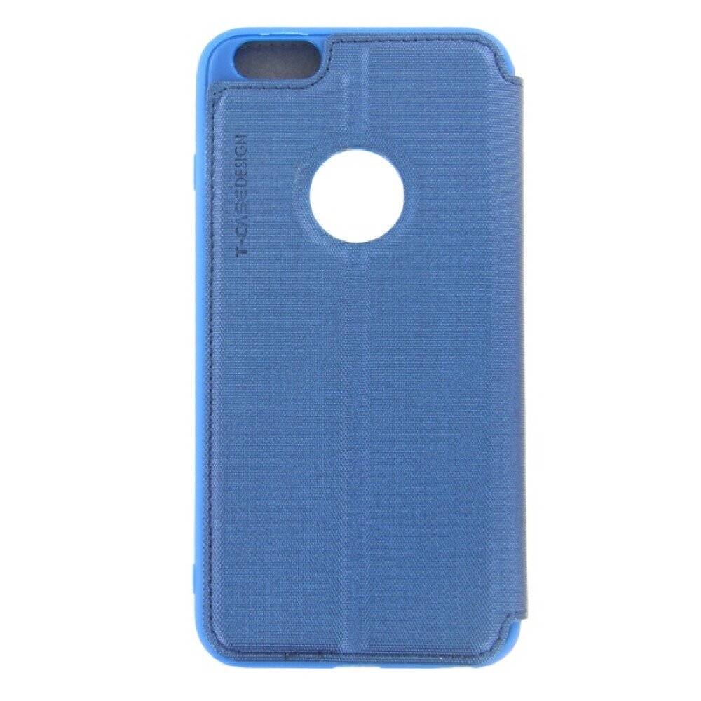 Original Magnet Flip Handyhülle für iPhone 6/6s Plus Blau Schutzhülle Tasche
