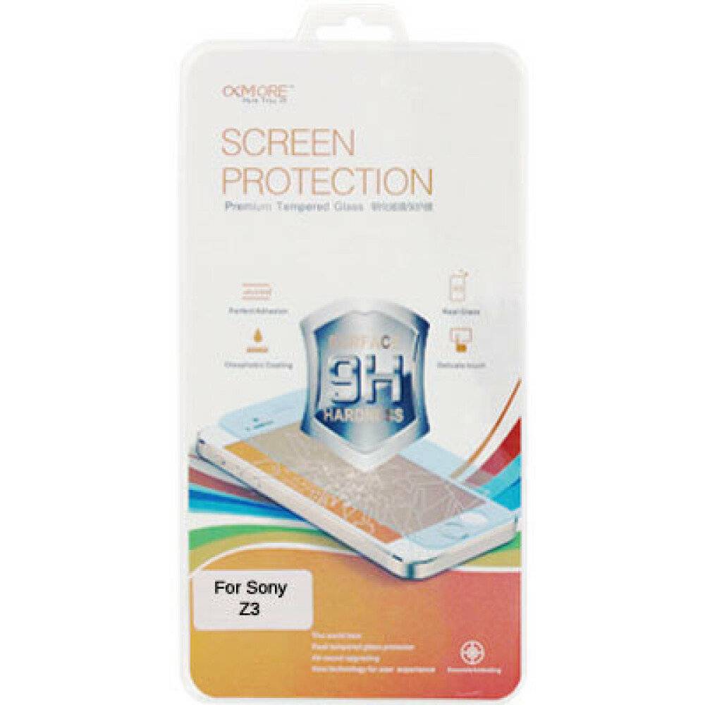 Original Panzerfolie 9H für Sony Xperia Z3 Displayschutzglas Blickschutz