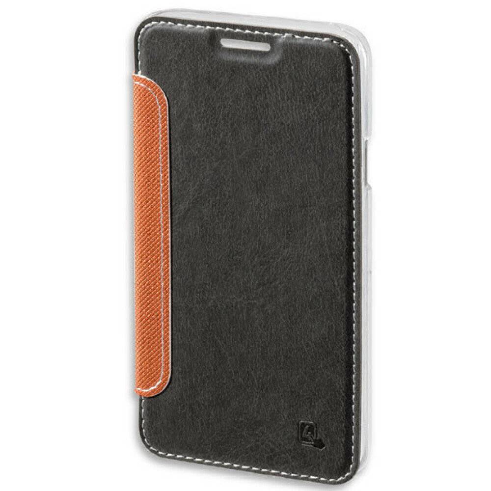Book Case Handyhülle für Samsung Galaxy A3 Schwarz 4smarts 4ST7014