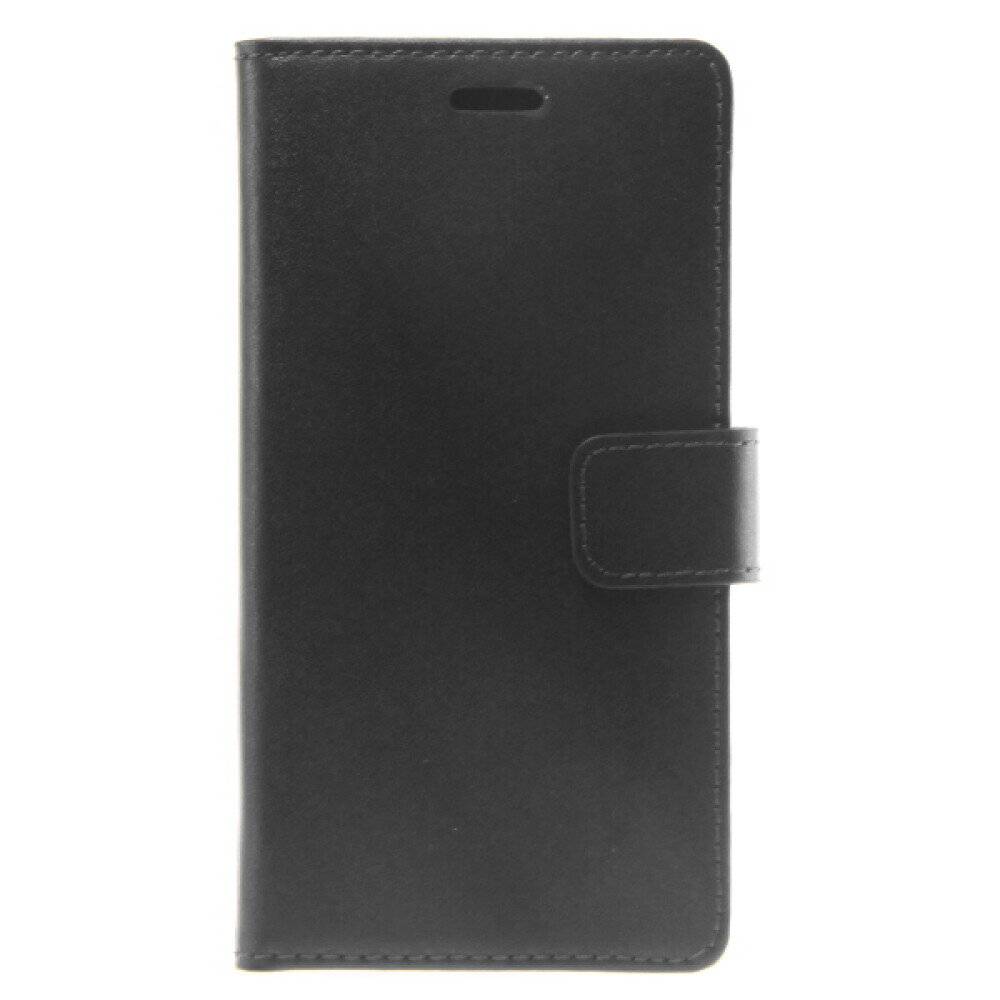 Book Case Handyhülle für Sony Xperia Z5 Schwarz Leder 4250710565238