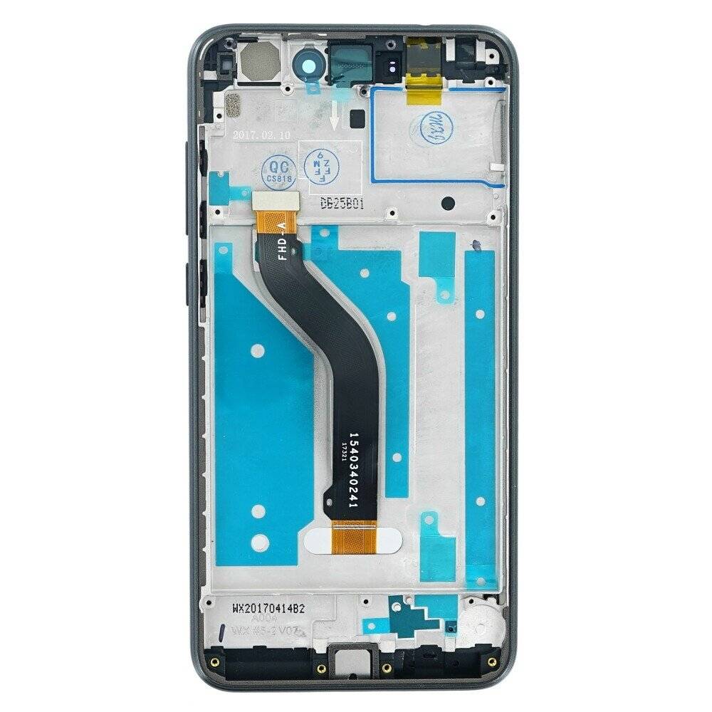 Display für Huawei P8 Lite 2017 LCD + Rahmen Schwarz Touch Ersatz