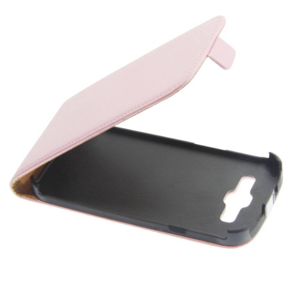 Slim Leder Flip Handyhülle für Samsung Galaxy S3 I9300 Rosa