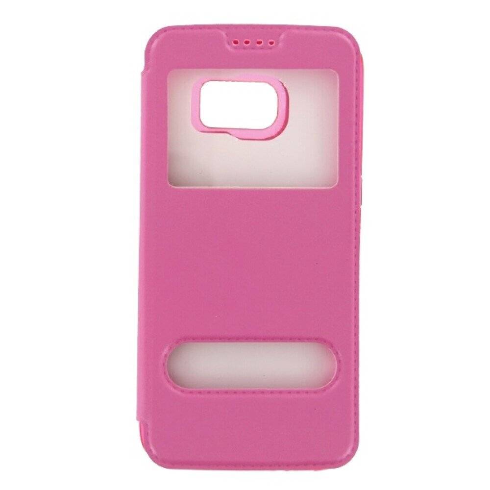 Flip Case Handyhülle für Samsung Galaxy S7 Edge Pink
